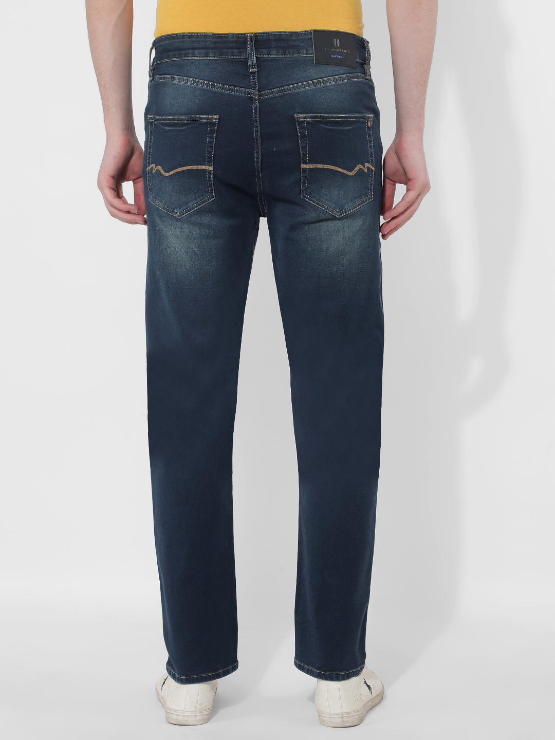 Numero Uno Men Faded Blue Jeans